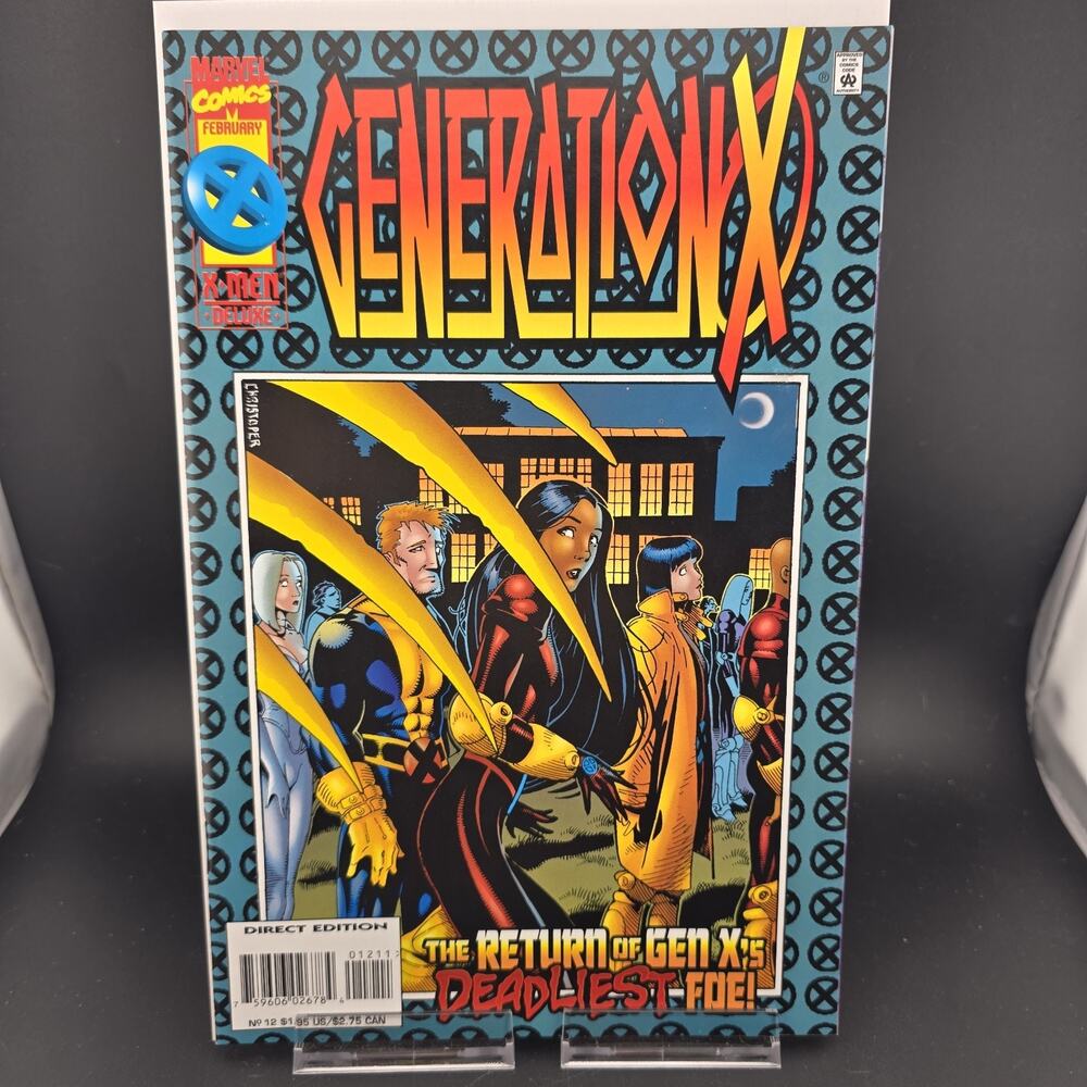 GENERATION X #12 Marvel Comics 1996 HIGH GRADE NM 9.4 Deluxe Direct Edition